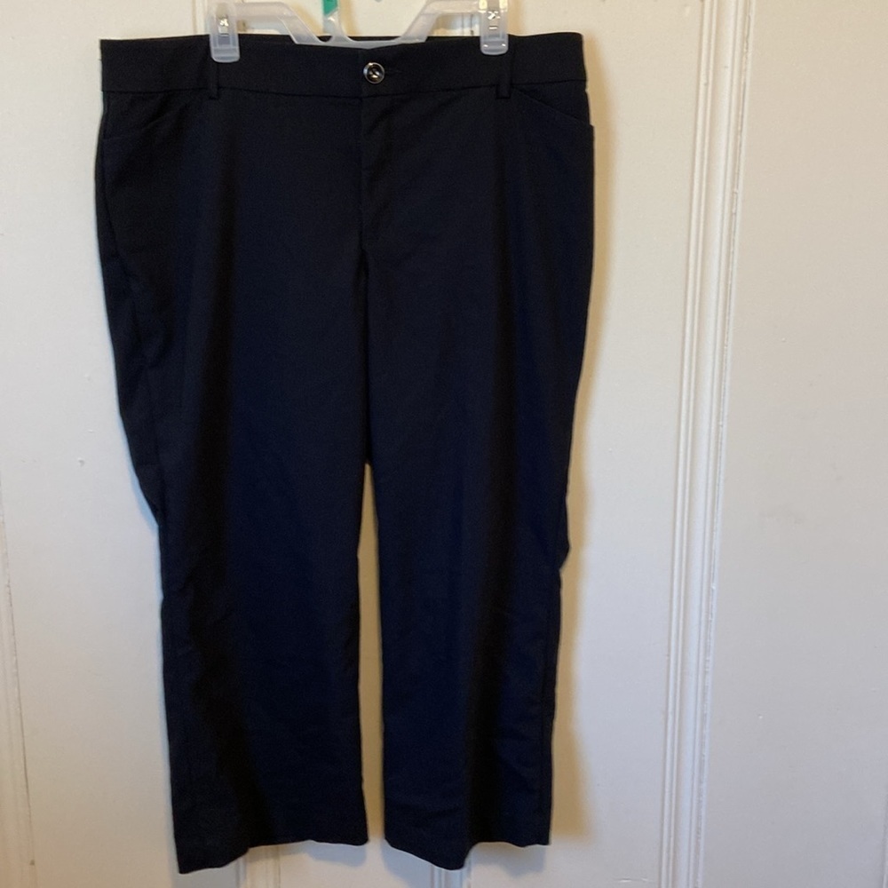 Lee Plus Regular Fit Mid Rise Trouser Pants - 18W Petite
